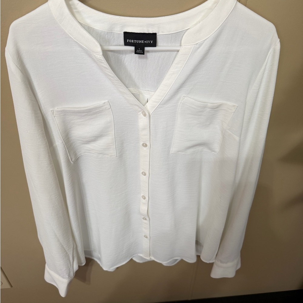 Women's White Blouse